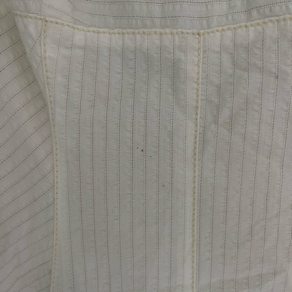 Free People Cream Fit and Flare Dress Size 4 - Picture 3 of 4